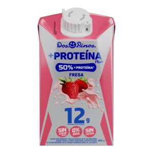 Leche 50%+proteína sabor fresa​