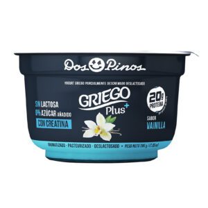 Yogurt griego batido sabor vainilla