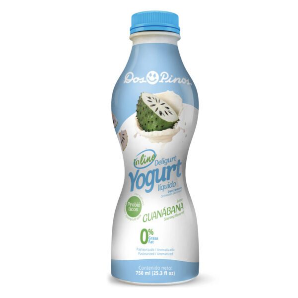 Deligurt Líquido In Line sabor guanábana​