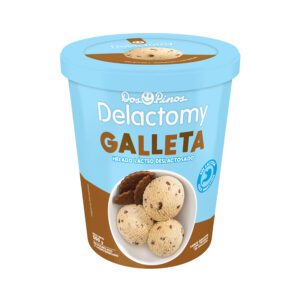 Helado Delactomy sabor Galleta