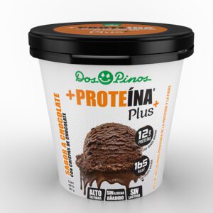 Helado +Proteína sabor chocolate con chispas de chocolate​