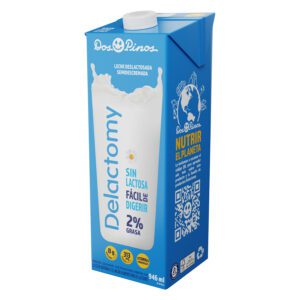 Leche Delactomy Semidescremada 2% grasa, líquida