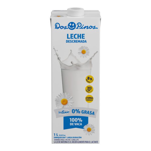 Leche descremada 0% grasa líquida