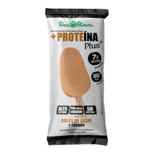 Paleta +Proteína Sabor Dulce de Leche y Turrón​