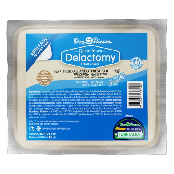 Queso fresco blando Delactomy