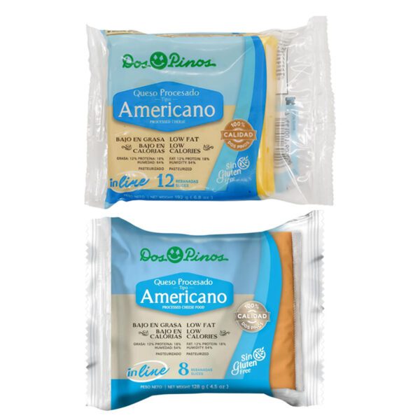 Queso procesado tipo americano In Line